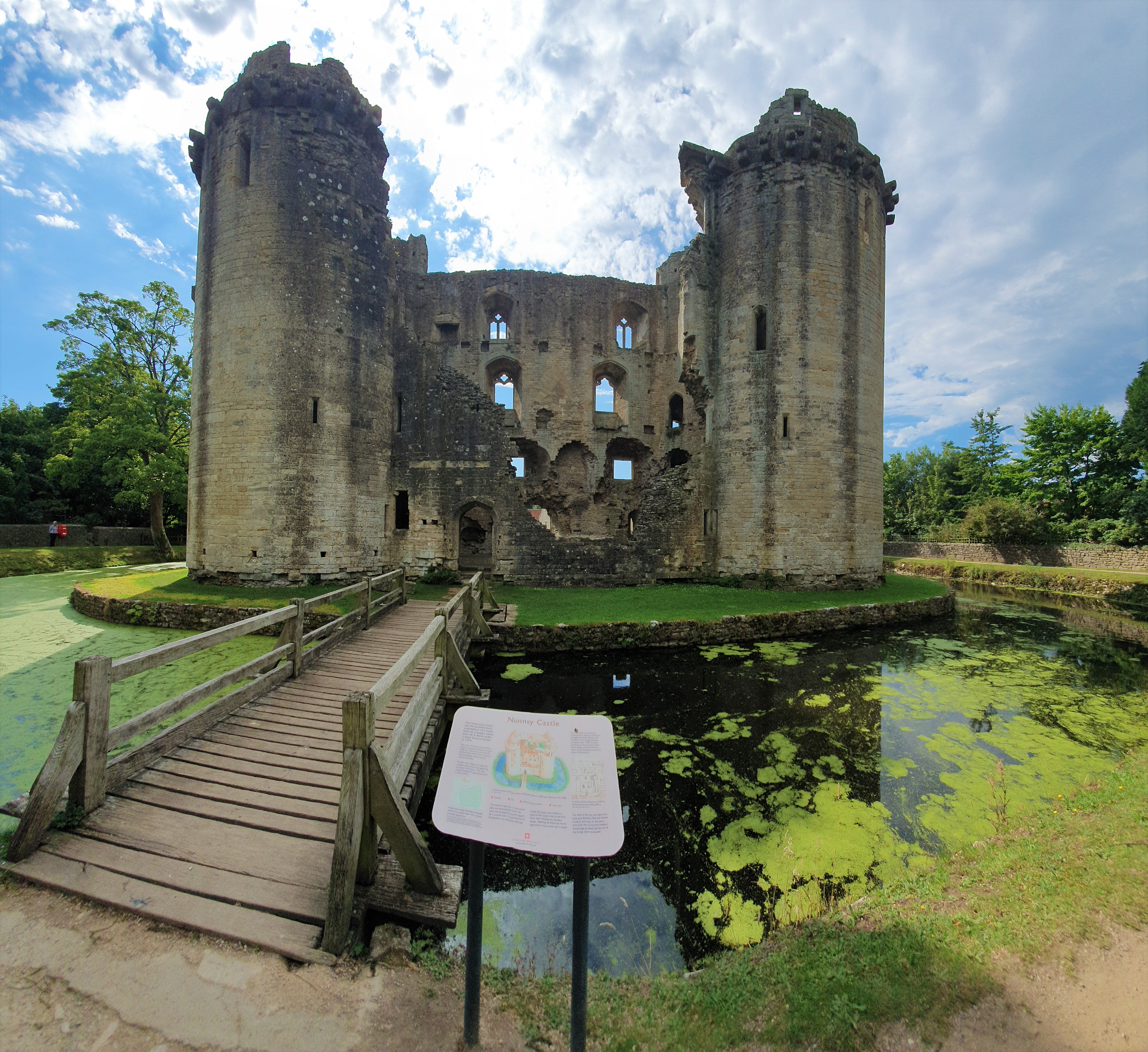 Nunney Castle, Somerset,&nbsp;UK