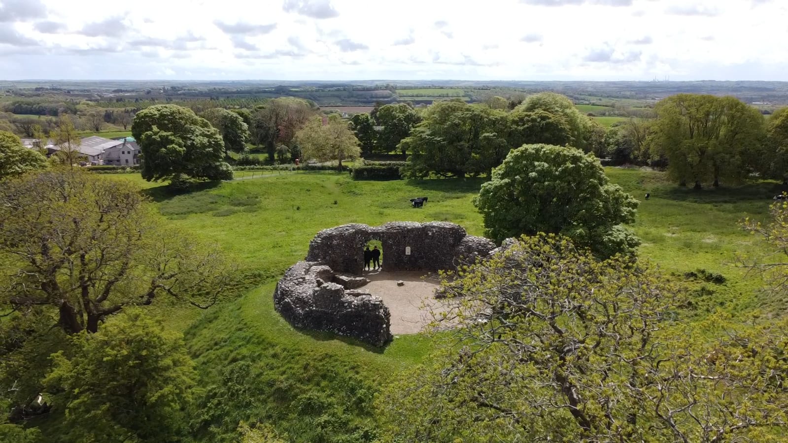 Wiston Castle, Wales