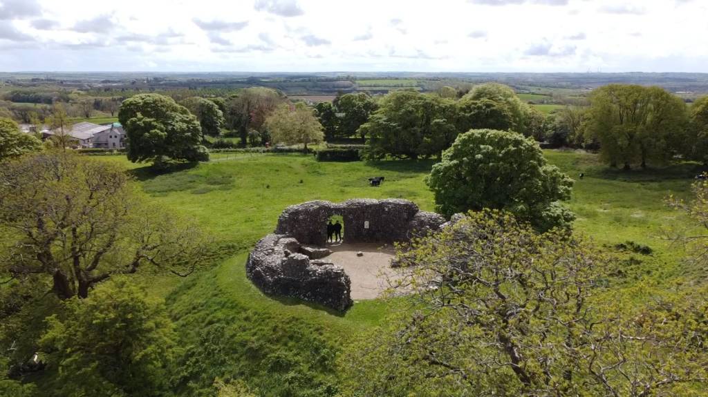 Wiston Castle, Wales