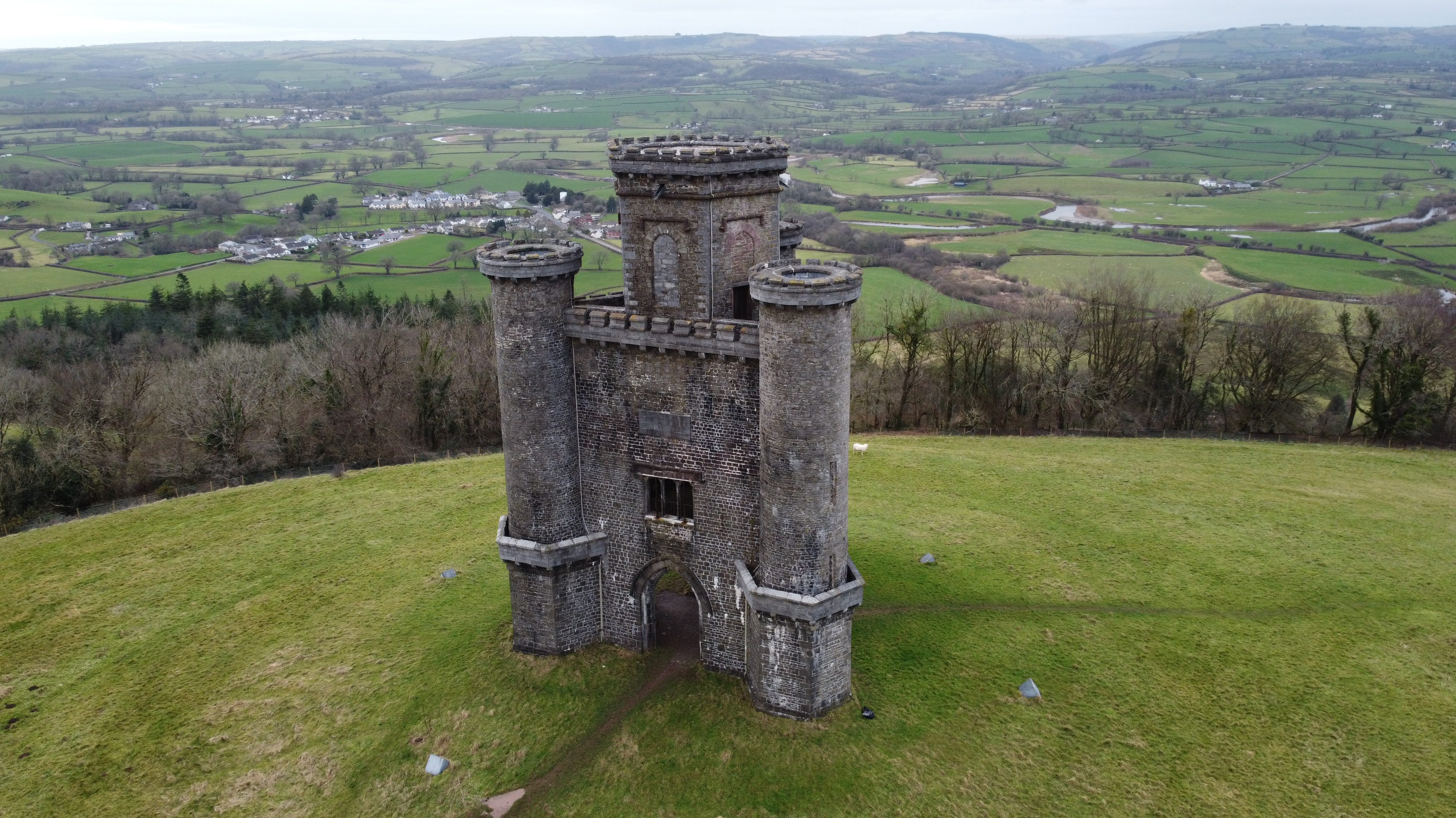 Paxton’s Tower & St. Quentin’s Castle,&nbsp;Wales