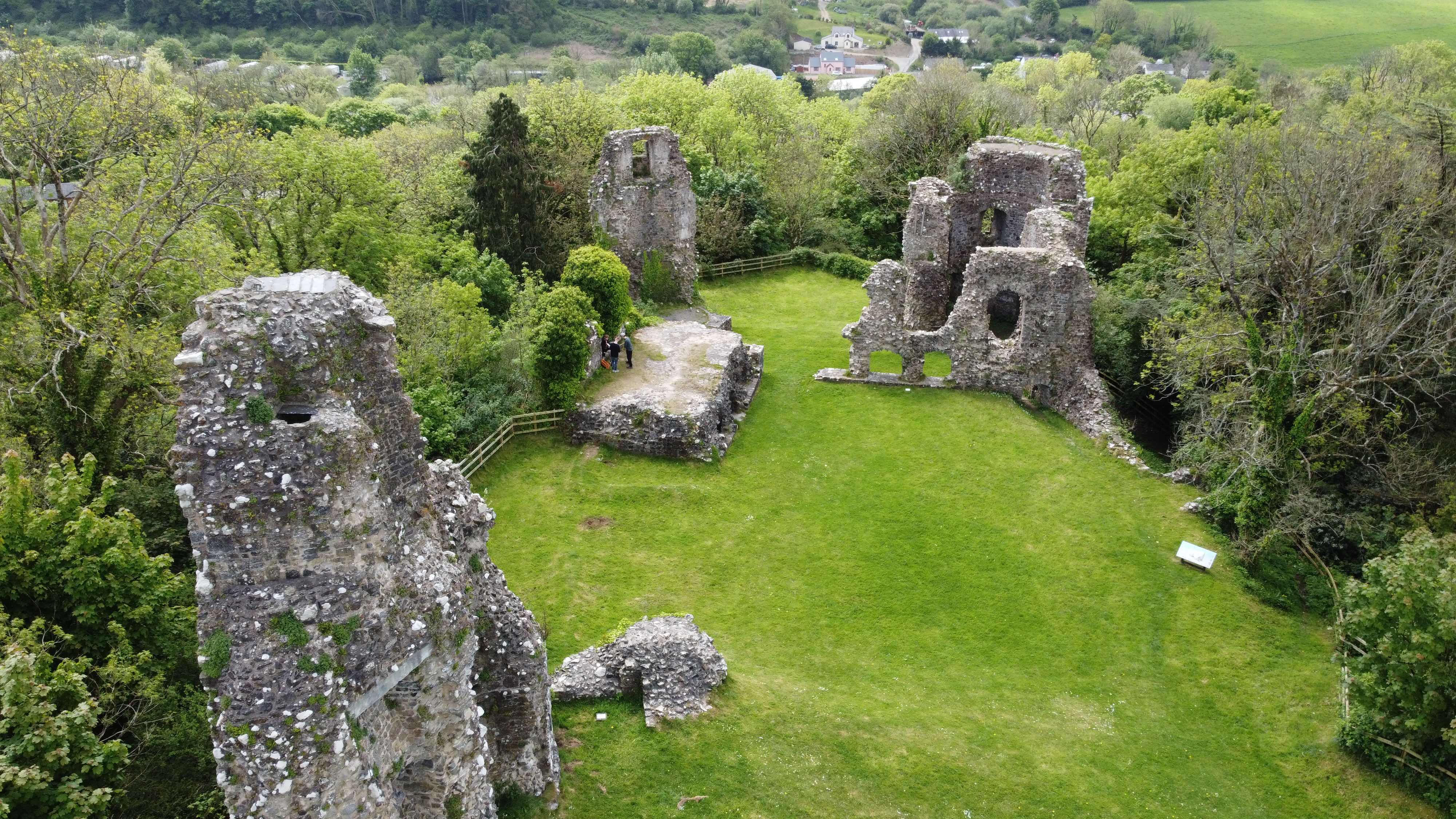 Narberth Castle Ruins,&nbsp;Wales