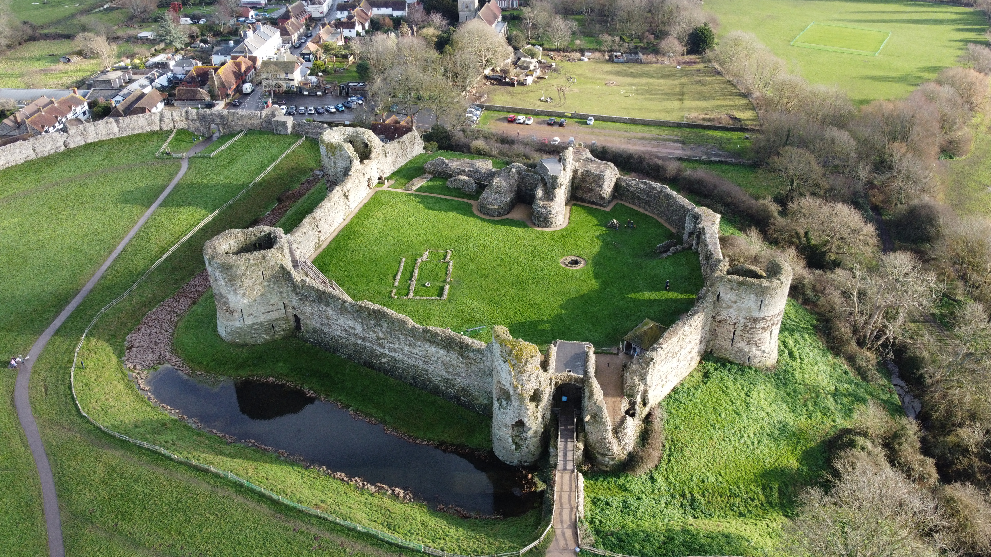 Pevensey Castle, East&nbsp;Sussex