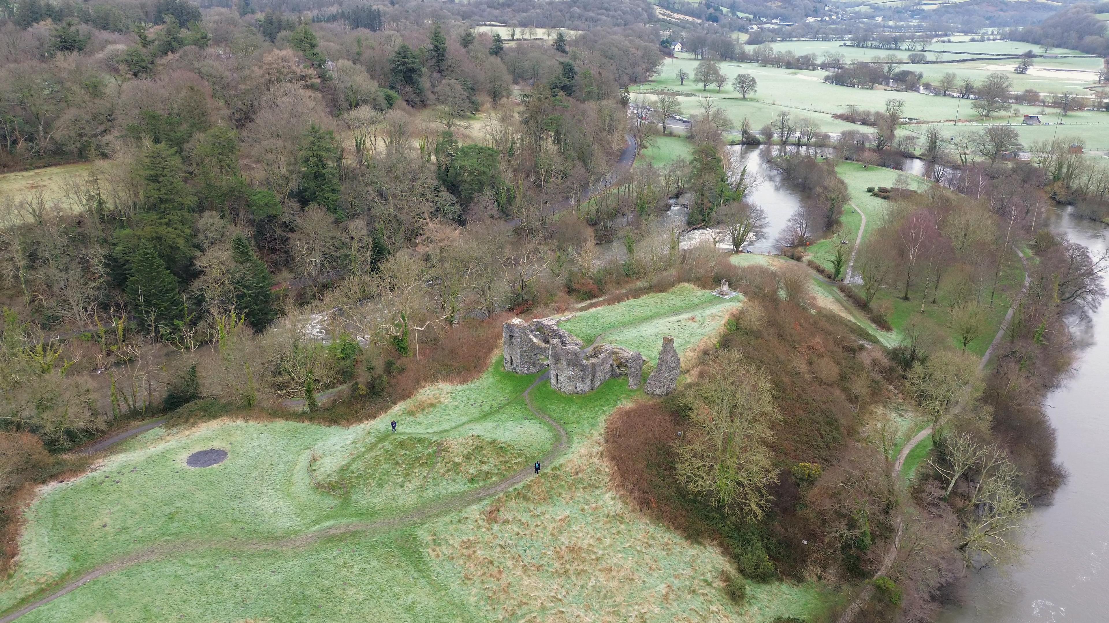 Newcastle Emlyn Castle,&nbsp;Wales