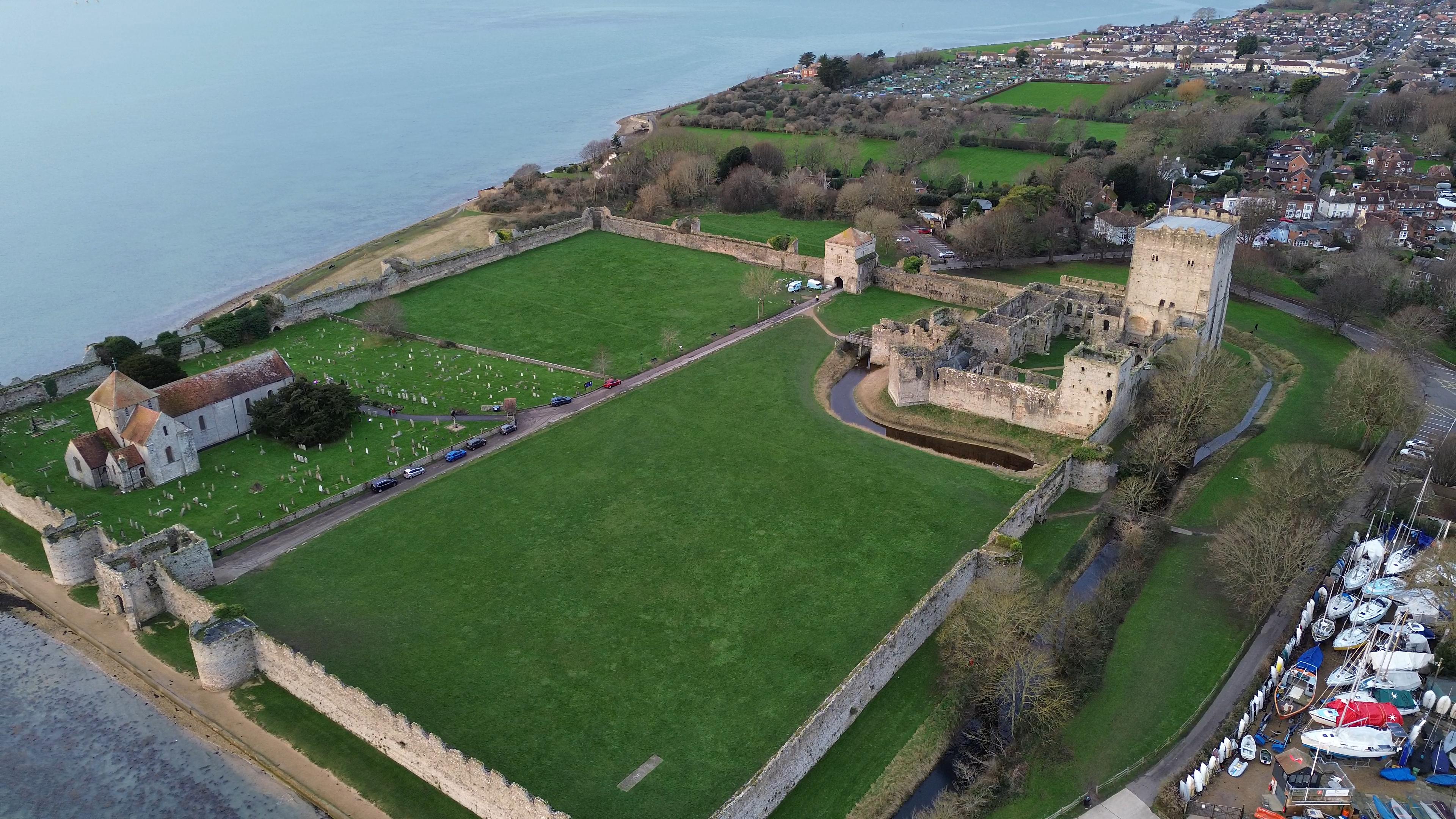 Portchester Castle, Hampshire