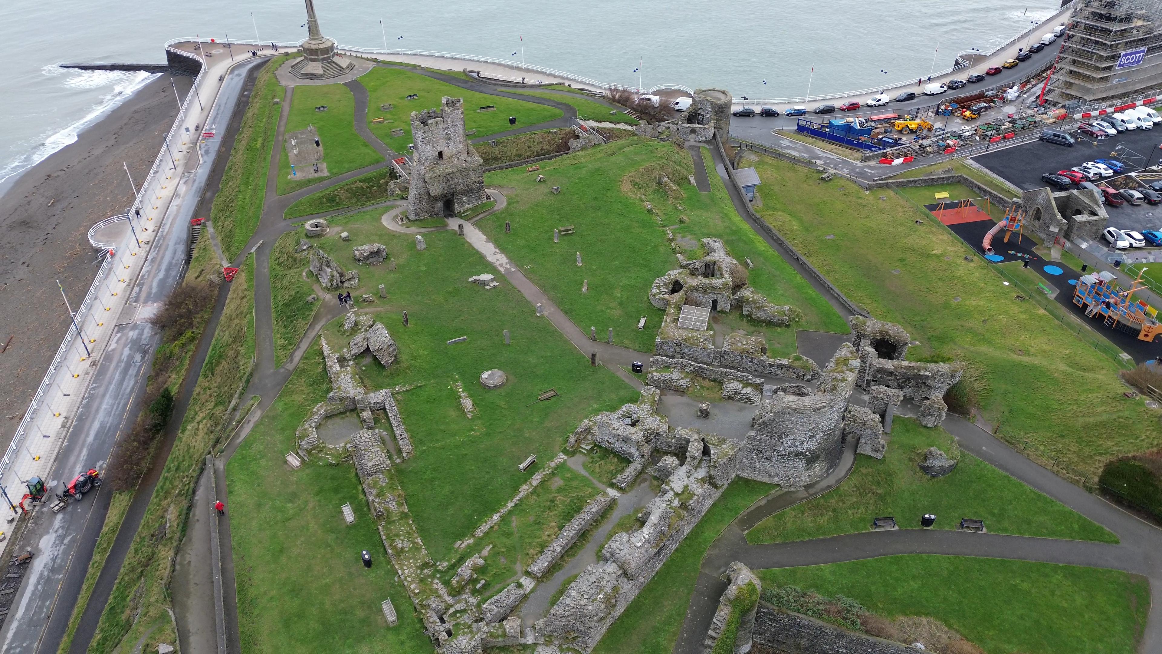 Aberystwyth Castle, Wales
