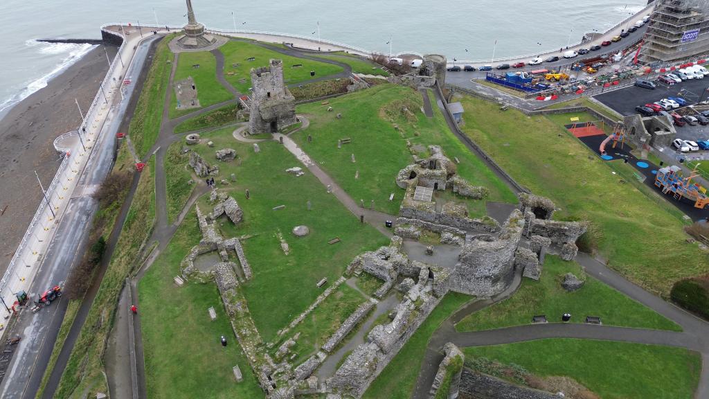 Aberystwyth Castle, Wales