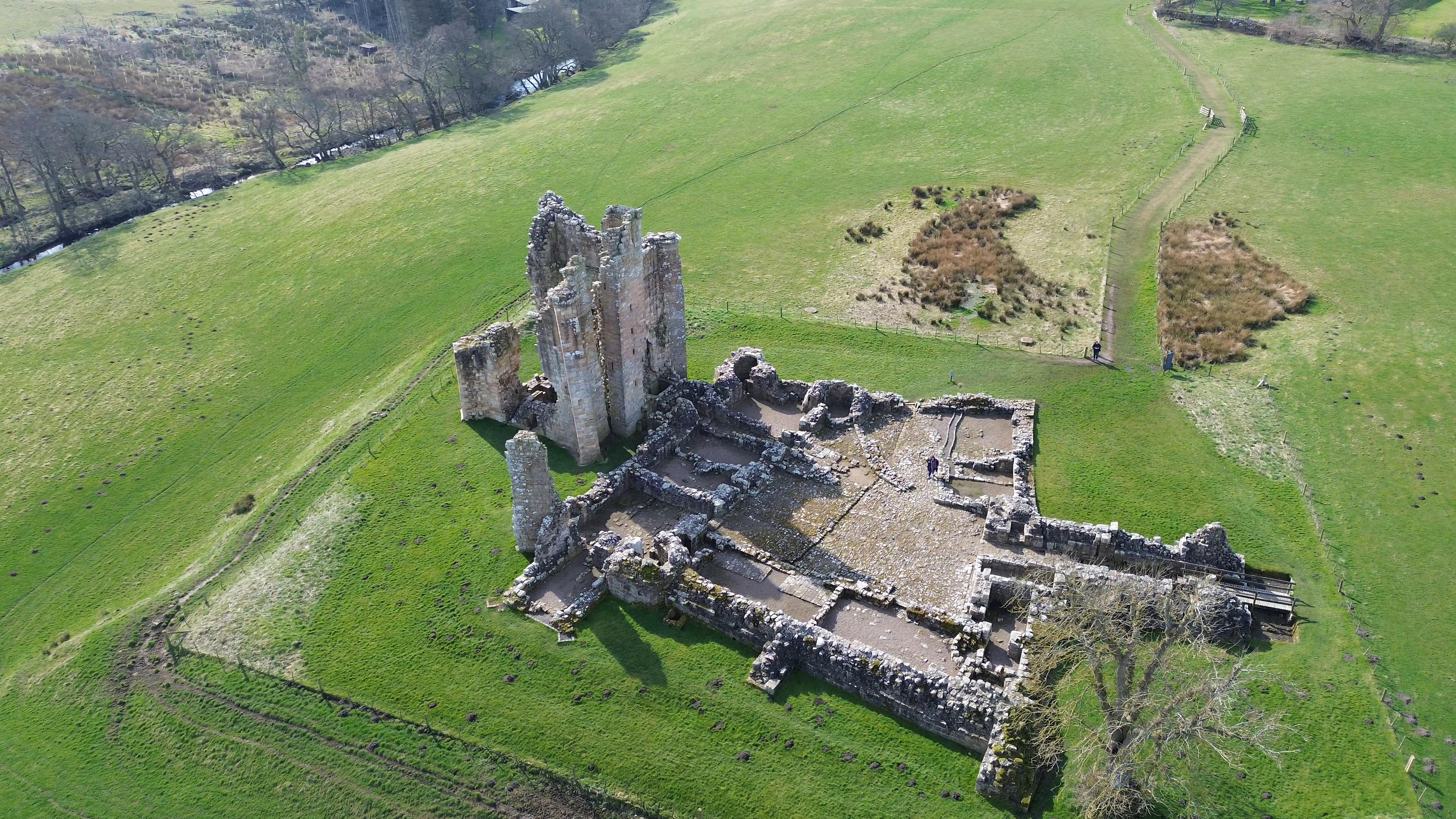 Edlingham Castle, Northumberland