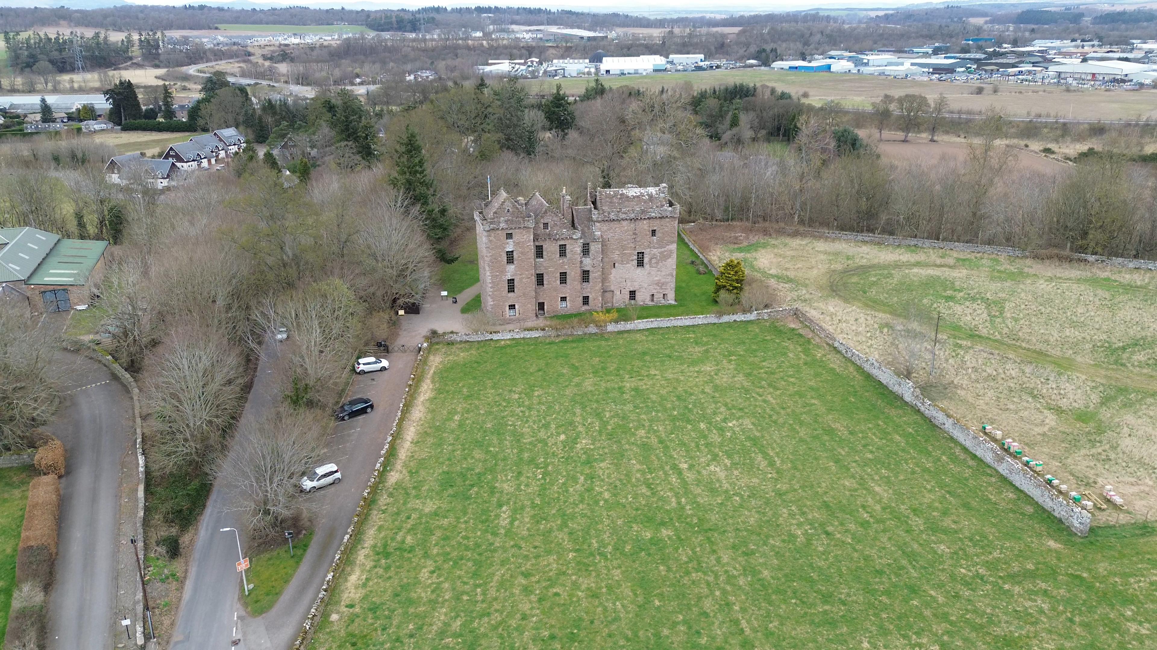 Huntingtower Castle, Scotland