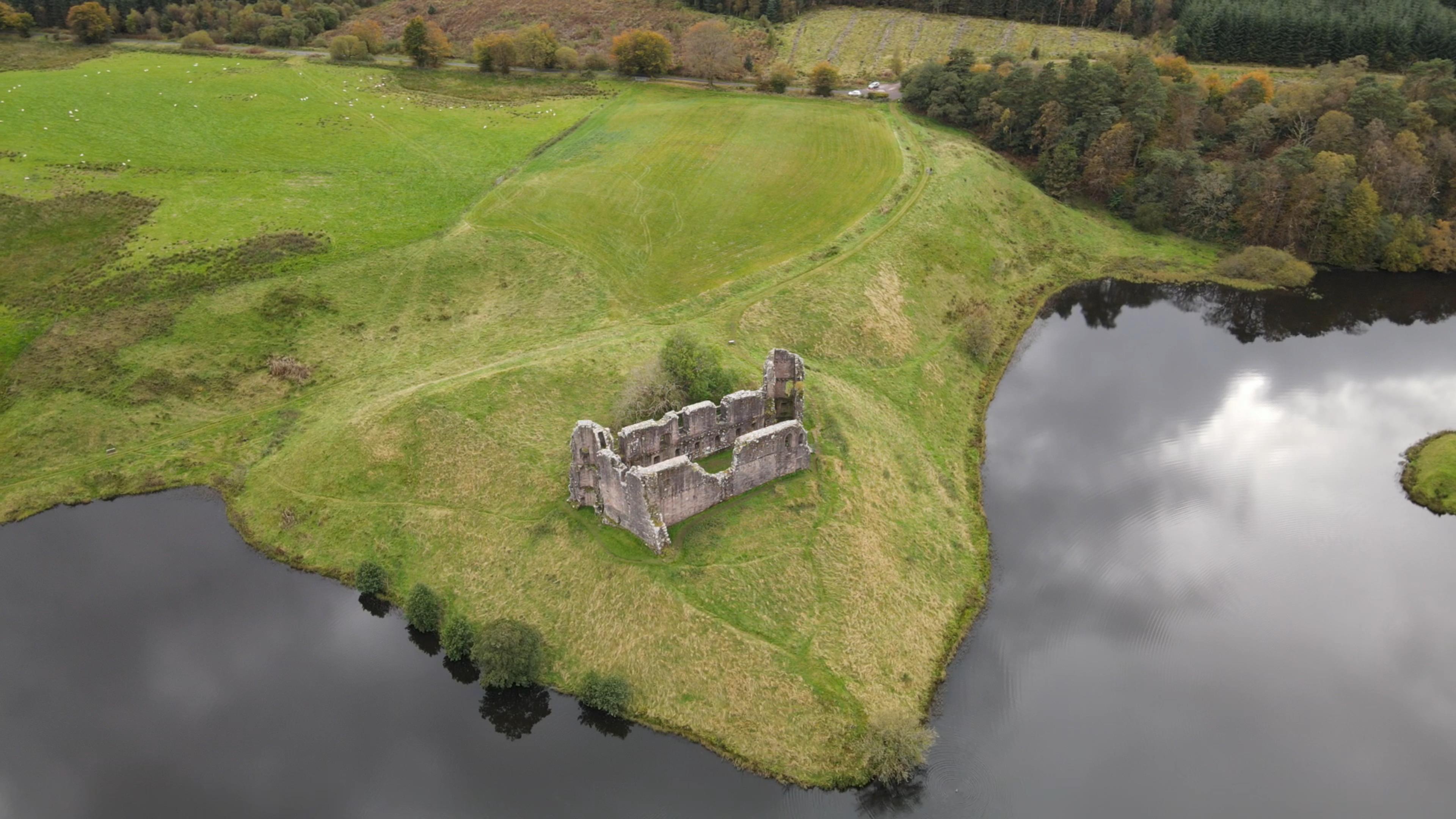 Morton Castle, Scotland