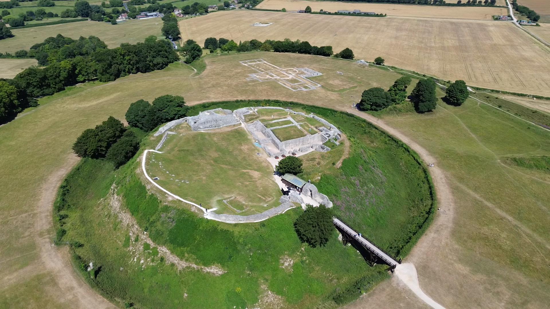 Old Sarum Castle,&nbsp;Wiltshire