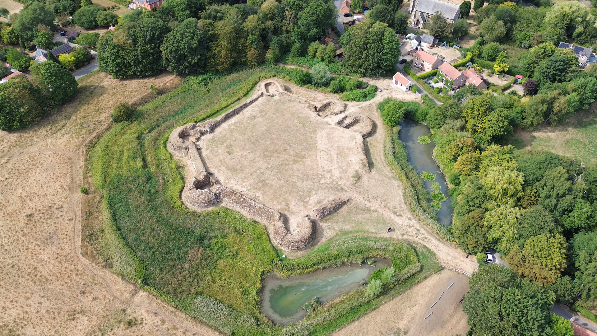 Bolingbroke Castle, Lincolnshire